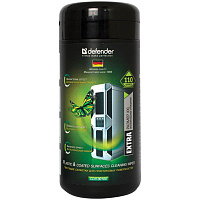 Туба с чист. салфетками DEFENDER 30100 универсальные 110шт.: 30100 штр.:  4019114301008