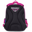 Ранец BRAUBERG QUADRO, 3 отделения, с брелоком, "Black cat", 37х28х18