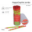 КАРАНДАШ ЧЕРНОГРАФИТОВЫЙ "HappyGraphix Jumbo. Fresh & fruity.