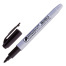 Маркер перманентный (нестираемый) CROWN "Multi Marker Slim", ЧЕРНЫЙ,