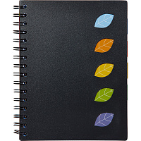 Бизнес-тетрадь А5,120 л,спираль,клетка Office Creative 968806