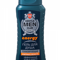 Iris Gentlemen club Гель для душа "ENERGY тонизирующий" 400мл/12шт