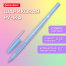 Ручка шариковая с грипом BRAUBERG "i-STICK POINT LIGHT BLUE", СИНЯЯ,