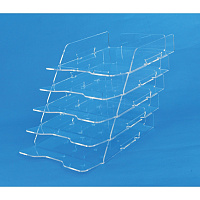 Лоток для бумаг со смещением на 5 отдел. А4 215х44 N305 штр.  4607078040073