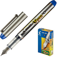 Ручка перьевая PILOT одноразовая SVP-4M V-Pen, синие чернила, 0,58мм 971497