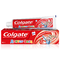 Colgate зубная паста Детская 50мл. Доктор Заяц вкус Клубника (89287)