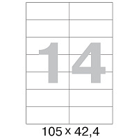 Этикетки самоклеящиеся Office Label 105х42,4 мм/14 шт. на листеА4 50 лис