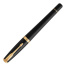 Ручка перьевая PARKER "Urban Core Muted Black GT", черный матовый лак,