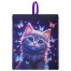 Мешок для обуви BRAUBERG KIDS, с петлей, 42х34 см, "Curious cat",