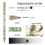 КАРАНДАШ ЧЕРНОГРАФИТОВЫЙ "HappyGraphix Jumbo. Луговые травы" 4В, 3.5