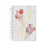 "CUTE JOURNAL" А6+,80 Л. НА ГРЕБНЕ С РЕЗИНКОЙ "МОРОЖЕНОЕ",