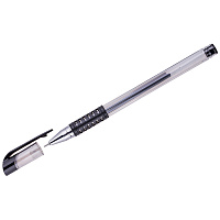 Ручка гелевая "OfficeSpace" черная, 0,5мм, грип: GP905BK_6597 штр.:  4680211045975