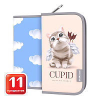 Пенал-книжка с наполнением ErichKrause® 110x205x25мм Cupids