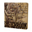 SKETCHBOOK BV, 200х200 мм, 80Л, КРАФТ 100 гр, В ТВЕРДОМ ПЕРЕПЛЕТЕ (3 ВИДА)