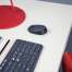 Мышь беспроводная LOGITECH M170, 2 кнопки + 1 колесо-кнопка, оптическая, черная,