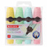 Набор текстовыделителей BRAUBERG 4 шт., АССОРТИ, "DELTA PASTEL", линия