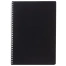 Тетрадь А4, 96 л., HATBER, гребень, клетка, Soft-touch ламинация, СОЛО