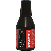 Краска штемпельная KORES черная '71334 штр.  9023800710369, 9023800713346, 9023800713384