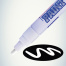 Маркер-краска лаковый (paint marker) MUNHWA, 4 мм, БЕЛЫЙ, нитро-основа,
