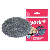 Губка для посуды York "Мега", металлическая, 11*4см. 3030