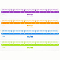 Линейка 15см Berlingo "Color Zone", прозрачная. PR_30115