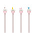 Ручка шариковая MESHU "Small Princess Cake", синяя, 0,7мм, корпус