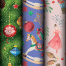 Бумага упаковочная новогодняя НАБОР 3 шт., "X-mas toys", 70х100 см, 3