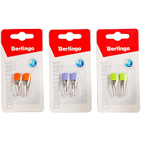 Грифели для циркуля Berlingo, 2мм, 2 пенала по 5 шт., блистер с европодвесом PS_00102