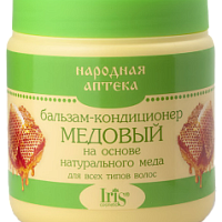 Iris Нар/аптека Бальзам МЕДОВЫЙ для всех типов волос 500мл/12шт