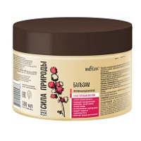 БЕЛИТА СИЛА ПРИРОДЫ Бальзам с КАСТОРОВЫМ МАСЛОМ против выпадения волос 380мл/27шт.