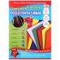 Картон цветной фольгированный А4 5л. 5цв. "Бабочки"