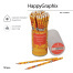 КАРАНДАШ ЧЕРНОГРАФИТОВЫЙ "HappyGraphix. Футбол.Чемпионы. Испания" НВ