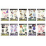 Наклейки виниловые, 49-53 шт., 9 листов, А6, "ЗАБАВНЫЕ ДИЗАЙНЫ",