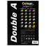 Бумага цветная DOUBLE A, А4, 80 г/м2, 100 л., 5 цветов x 20 л., микс интенсив