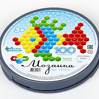 Мозаика шестигранная 100 эл 02074 штр.  4606088020747