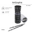 КАРАНДАШ ЧЕРНОГРАФИТОВЫЙ "ArtGraphix. Caff? nero. Time" НВ