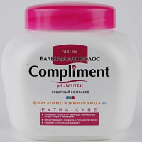 Compliment Бальзам для летнего и зимнего ухода EXTRA-CARE 500 мл/12 шт., арт.6224