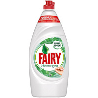 Средство для мытья посуды FAIRY Нежные руки, 900мл, Чайное дерево и мята