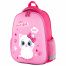Ранец ПИФАГОР EVA BASIC, 1 отделение, "Fluffy cat", 39х30х16 см,