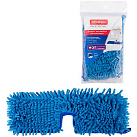 Насадка МОП для швабры OfficeClean "Professional" двусторонняя, 40*10см, микрофибра. 266762