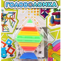 Головоломка Пирамидка инструкц., блистер