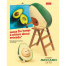 Тетрадь А5, 48 л., HATBER, скоба, клетка, обложка картон, AvoCaDo life (5 видов