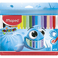 Фломастеры MAPED COLOR?PEPS OCEAN 18 шт. 845721