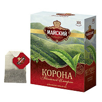 Чай Майский Корона Российской Империи черный 100пакx2г