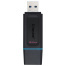 Флеш-диск 64GB KINGSTON DataTraveler Exodia, разъем USB 3.2, черный/бирюзовый,