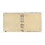 SKETCHBOOK BV, 200х200 мм, 80Л, КРАФТ 100 гр, НА ГРЕБНЕ (4 ВИДА)