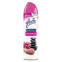 Освежитель воздуха Glade 5в1, японский сад, 300 мл