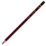 Карандаш чернографитный художественный 8B, 1 шт., BRAUBERG ART