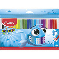 Фломастеры MAPED COLOR?PEPS OCEAN 24 шт. 845722