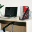 Лоток вертикальный для бумаг BRAUBERG "Office style", 245х90х285 мм,